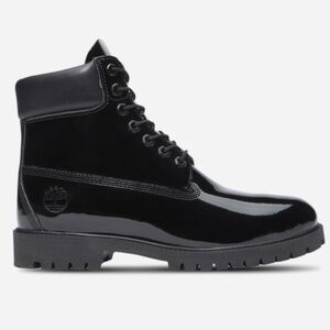 🖤 TIMBERLAND 6 INCH BOOTS PATENT LEATHER BLACK 🖤